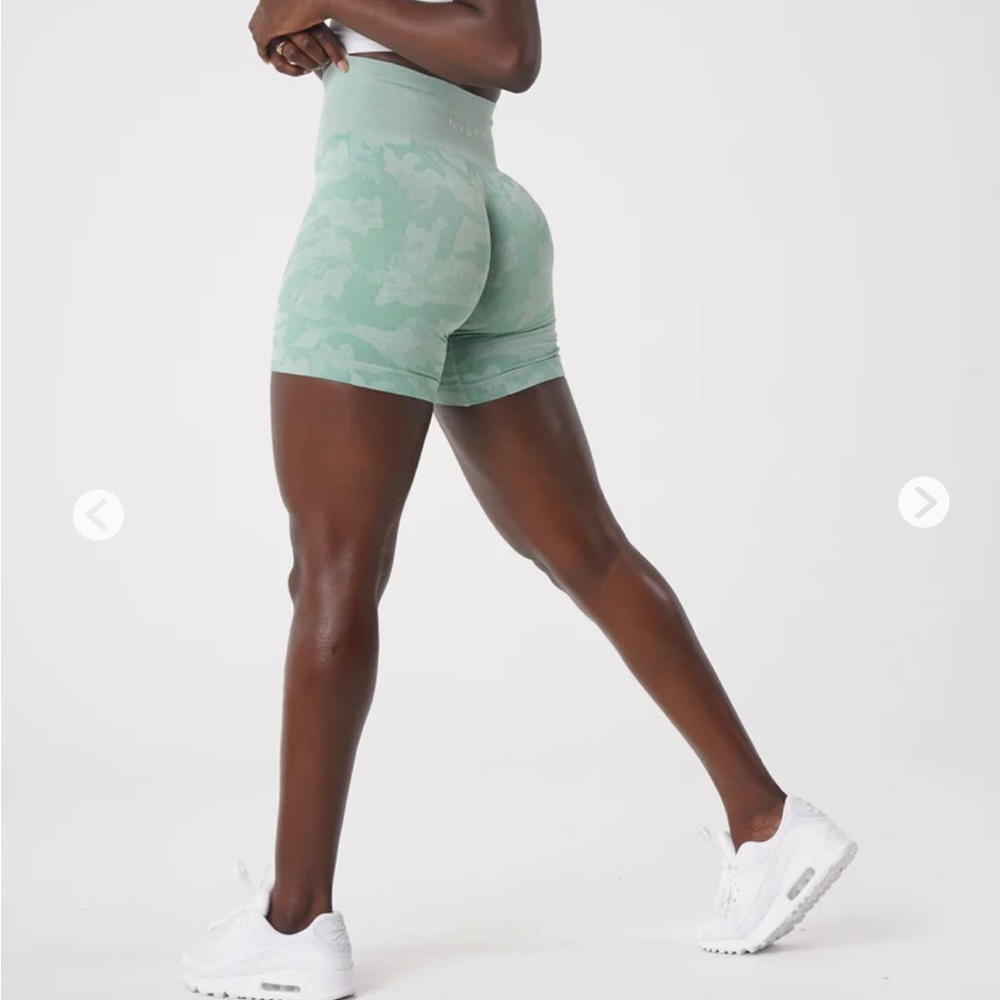 COPY - NVGTN camo seamless shorts